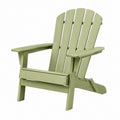 Fauteuil Adirondack en bois vert Abrenvo, dimensions 80 x 90 x 100 cm, extérieur avec dossier incliné, style confortable.